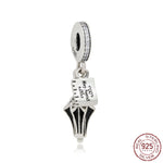 Pandora Bracelet Original Heart-Shaped Fit 925 Sterling Silver Golden