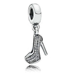 925 Sterling Silver Fit Original Pandora forever family Charm Women Jewelry