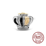 925 Sterling Silver Fit Original Pandora forever family Charm Women Jewelry