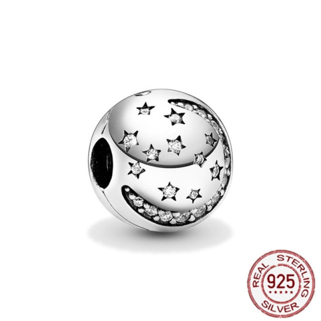 925 Sterling Silver Fit Original Pandora forever family Charm Women Jewelry