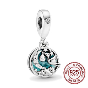 925 Sterling Silver Fit Original Pandora forever family Charm Women Jewelry