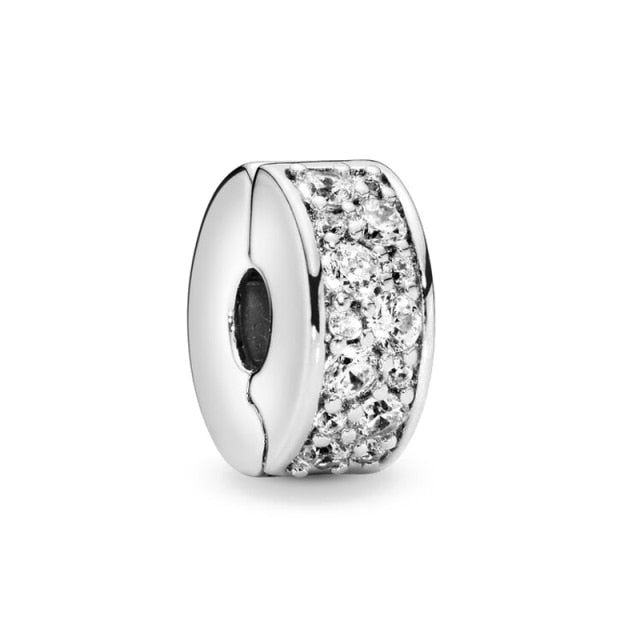 925 Sterling Silver Fit Original Pandora forever family Charm Women Jewelry