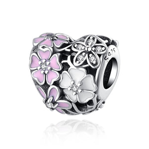 925 Sterling Silver Fit Original Pandora forever family Charm Women Jewelry