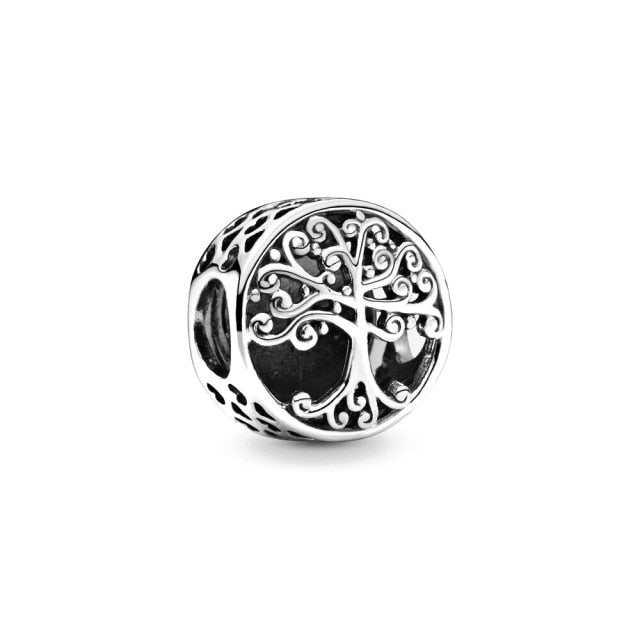 925 Sterling Silver Fit Original Pandora forever family Charm Women Jewelry