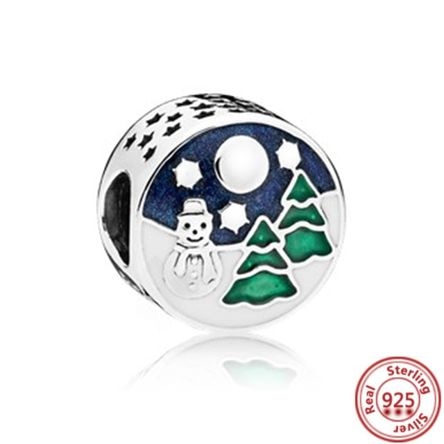 925 Sterling Silver Fit Original Pandora forever family Charm Women Jewelry