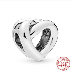 925 Sterling Silver Fit Original Pandora forever family Charm Women Jewelry