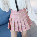 Women High Waist Skirt Summer Casual black tennis School Uniform Mini Skirts for Girls