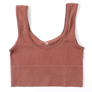 Women Tops Seamless Bralette Tank Top Female Crop Tops Cami Underwear Camisole