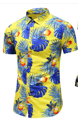 Fashion Style Design Short Sleeve Casual Shirt Men Summer Clothing