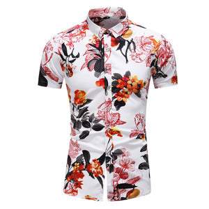 Fashion Style Design Short Sleeve Casual Shirt Men Summer Clothing