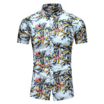 Fashion Style Design Short Sleeve Casual Shirt Men Summer Clothing