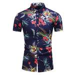 Fashion Style Design Short Sleeve Casual Shirt Men Summer Clothing