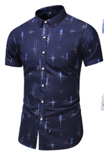 Fashion Style Design Short Sleeve Casual Shirt Men Summer Clothing