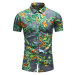 Fashion Style Design Short Sleeve Casual Shirt Men Summer Clothing