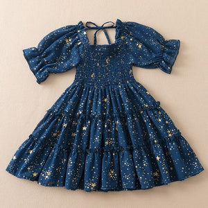 Girls Summer Dresses For Kids Sling Lace Birthday Clothes