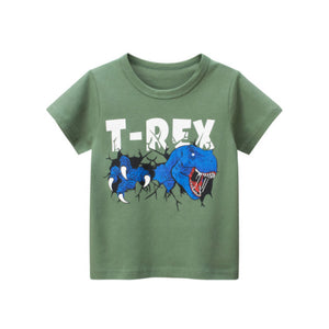 T-Shirt Children for Boys  And Girls Kids Shirts Child Baby Toddler Cotton Cartoon Tee Tops