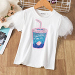 Children Clothing for Sweatshirt girls Sweatsuit Summer T-Shirts Causal Clothes T-shirt for Girls