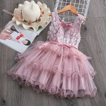 Girls Princess Dress Party Dresses Summer Holiday Beach Clothing