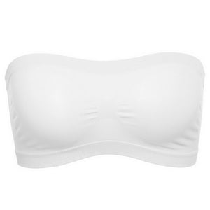 Breathable Bra Strapless Crop Tops Women Ladies Sexy Bra Summer Dress Shouder less Crop Top