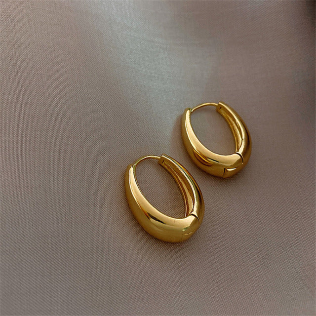 Fashion Earrings For Woman Vintage Hoop Earring Trend Classic