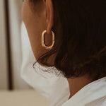 Fashion Earrings For Woman Vintage Hoop Earring Trend Classic