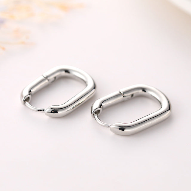 Fashion Earrings For Woman Vintage Hoop Earring Trend Classic