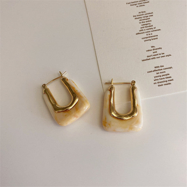 Fashion Earrings For Woman Vintage Hoop Earring Trend Classic