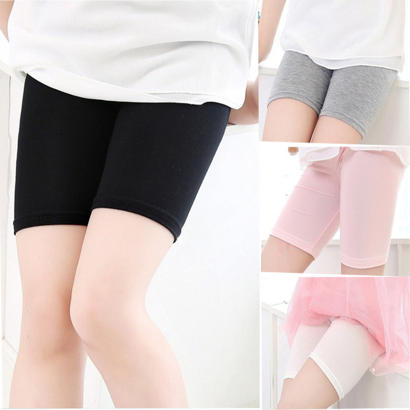 Children Summer Shorts Girls Lace Safety Pants  Leggings Baby Clothes