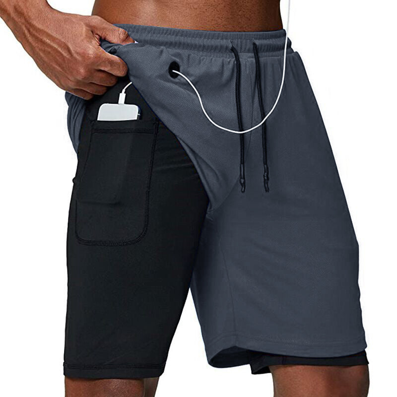 2022 Running Shorts Men Fitness Gym Training Sports Shorts Summer Men Shorts