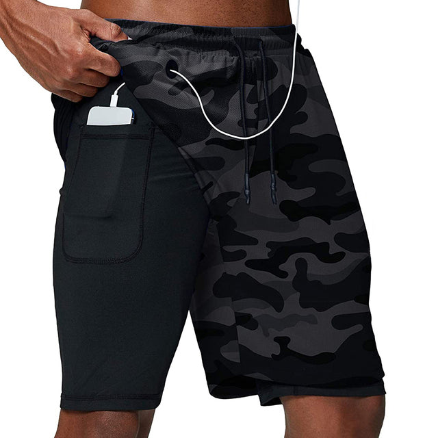 2022 Running Shorts Men Fitness Gym Training Sports Shorts Summer Men Shorts