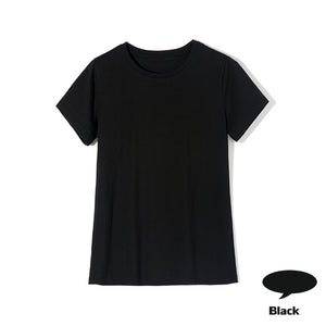 Plain T Shirt Women Cotton T-shirts Female Casual Tops Short Sleeve T-shirt Women