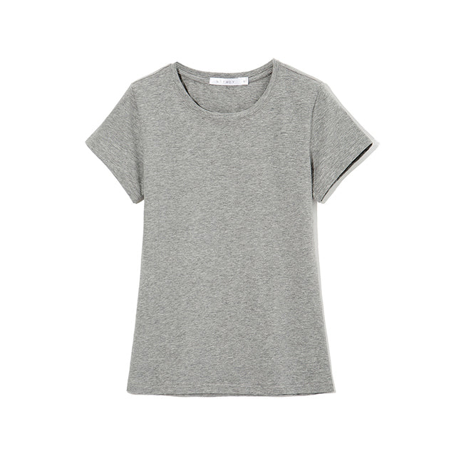 Plain T Shirt Women Cotton T-shirts Female Casual Tops Short Sleeve T-shirt Women