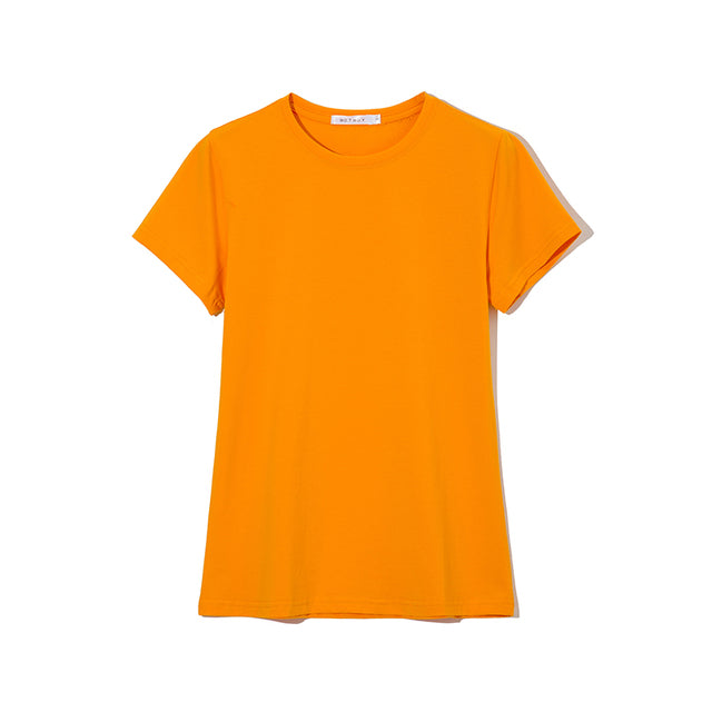 Plain T Shirt Women Cotton T-shirts Female Casual Tops Short Sleeve T-shirt Women