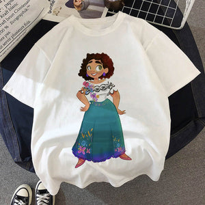 Encanto Mirabel Kids Clothes T-Shirts Disney T Shirts Children Cartoons Anime Tops