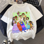 Encanto Mirabel Kids Clothes T-Shirts Disney T Shirts Children Cartoons Anime Tops