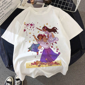 Encanto Mirabel Kids Clothes T-Shirts Disney T Shirts Children Cartoons Anime Tops