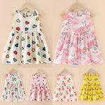 Baby Girls Dress Clothes Kids Sleeveless Princess Dress Gown Wedding Birthday Party Dresses