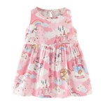 Baby Girls Dress Clothes Kids Sleeveless Princess Dress Gown Wedding Birthday Party Dresses