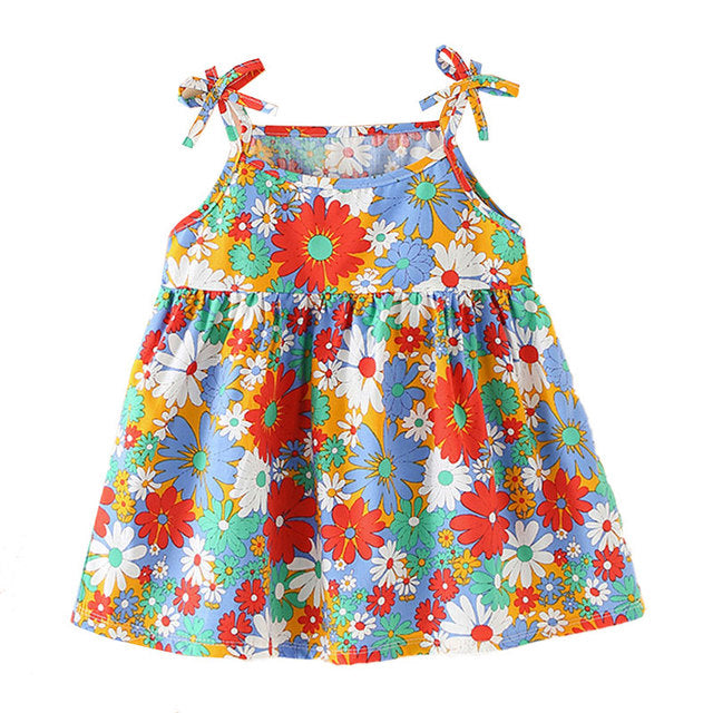 Baby Girls Dress Clothes Kids Sleeveless Princess Dress Gown Wedding Birthday Party Dresses