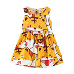 Baby Girls Dress Clothes Kids Sleeveless Princess Dress Gown Wedding Birthday Party Dresses