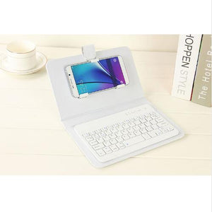 Bluetooth Phone Holder with Keyboard