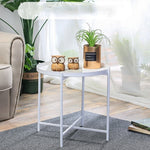 Nordic wrought iron tray small table