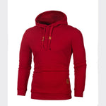 Hoodies Men Long Sleeve Solid Color