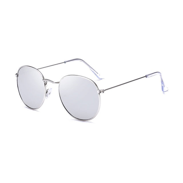 Retro round women's sunglasses