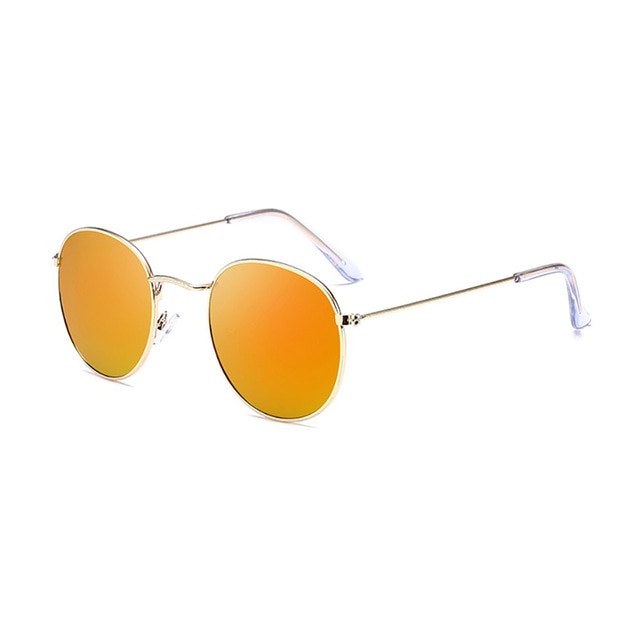 Retro round women's sunglasses