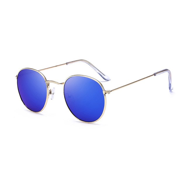 Retro round women's sunglasses