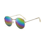 Retro round women's sunglasses