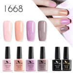 Gifts Kit Of 7.5ml Nail Art Design UV Mirror Gel Nail Polish Gel Lacquer Varnishes kit